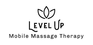 LEVEL UP MOBILE MASSAGE THERAPY logo