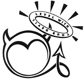 LEVEL WITH YOUR DEVIL logo