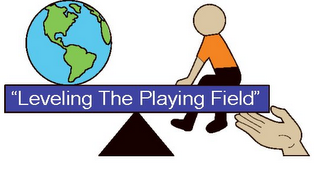"LEVELING THE PLAYING FIELD." logo
