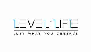 LEVEL:LIFE JUST WHAT YOU DESERVE logo