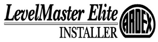 LEVELMASTER ELITE INSTALLER ARDEX logo