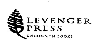 LEVENGER PRESS UNCOMMON BOOKS logo