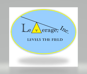 LEVERAGE, INC. LEVELS THE FIELD logo