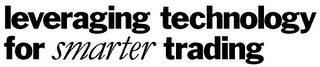 LEVERAGING TECHNOLOGY FOR SMARTER TRADING logo