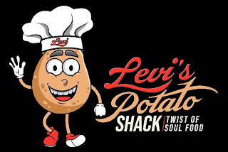 LEVI LEVI'S POTATO SHACK TWIST OF SOUL FOOD logo