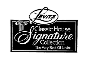 LEVITZ CLASSIC HOUSE SIGNATURE COLLECTION THE VERY BEST OF LEVITZ logo