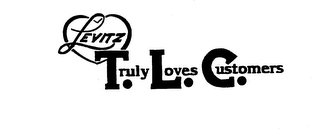 LEVITZ TRULY LOVES CUSTOMERS logo