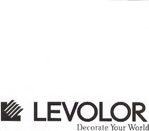 LEVOLOR DECORATE YOUR WORLD logo