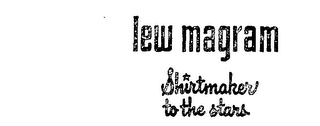 LEW MAGRAM SHIRTMAKER TO THE STARS logo