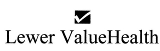 LEWER VALUEHEALTH logo