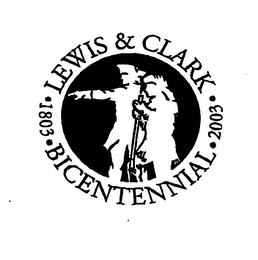 LEWIS & CLARK BICENTENNIAL 1803 2003 logo