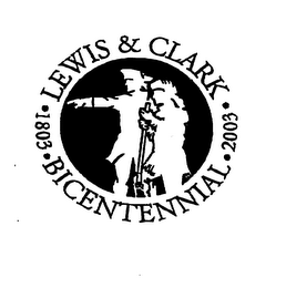 LEWIS & CLARK BICENTENNIAL 1803-2003 logo