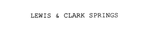 LEWIS & CLARK SPRINGS logo