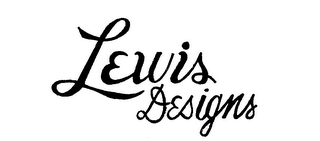 LEWIS DESIGNS logo
