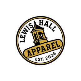 LEWIS HALL APPAREL EST. 2026 logo