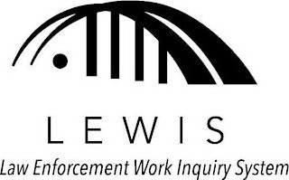 LEWIS LAW ENFORCEMENT WORK INQUIRY SYSTEM logo