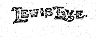 LEWIS' LYE logo