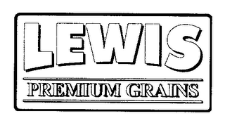 LEWIS PREMIUM GRAINS logo