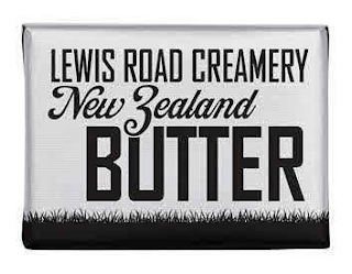 LEWIS ROAD CREAMERY NEW ZEALAND BUTTER logo