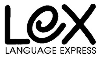 LEX LANGUAGE EXPRESS logo