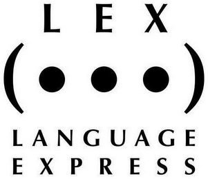 LEX (...) LANGUAGE EXPRESS logo