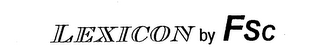 LEXICON BY FSC logo