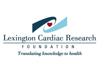 LEXINGTON CARDIAC REASEARCH FOUNDATION TRANSLATING KNOWLEDGE TO HEALTH logo