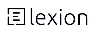 LEXION logo