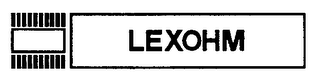 LEXOHM logo