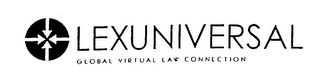 LEXUNIVERSAL GLOBAL VIRTUAL LAW CONNECTION logo