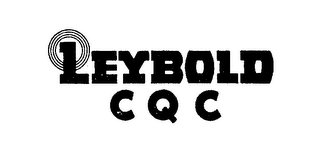 LEYBOLD CQC logo
