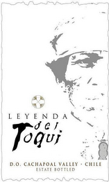 LEYENDA DEL TOQUI D.O. CACHAPOAL VALLEY - CHILE ESTATE BOTTLED logo