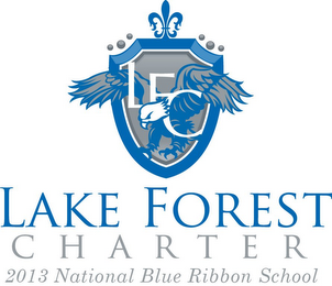 LFC LAKE FOREST CHARTER 2013 BLUE RIBBON SCHOOL logo