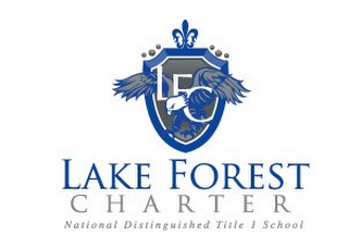 LFC LAKE FOREST CHARTER NATIONAL DISTINGUISHED TITLE I SCHOOL logo
