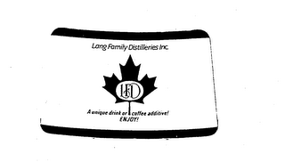 LFD LANG FAMILY DISTILLERIES INC. logo