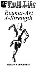 LFFULL LIFE NATURAL WAY OF LIFE REUMA-ART X-STRENGTH DIETARY SUPPLEMENT logo