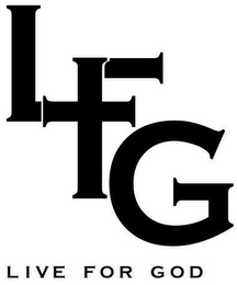 LFG LIVE FOR GOD logo