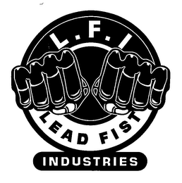 L.F.I LEAD FIST INDUSTRIES logo