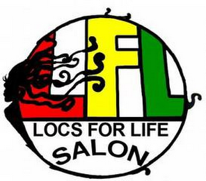 LFL LOCS FOR LIFE SALON logo