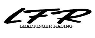 LFR LEADFINGER RACING logo