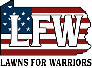 LFW LAWNS FOR WARRIORS logo