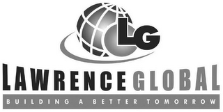 LG LAWRENCE GLOBAL BUILDING A BETTER TOMORROW logo