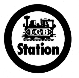 L.G.B. STATION logo