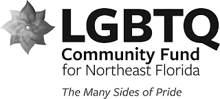 LGBTQ COMMUNITY FUND FOR NORTHEAST FLORIDA THE MANY SIDES OF PRIDE logo