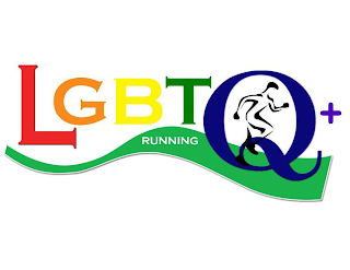 LGBTQ+ RUNNING logo