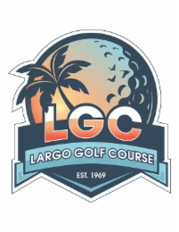 LGC LARGO GOLF COURSE EST. 1969 logo