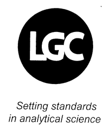 LGC SETTING STANDARDS IN ANALYTICAL SCIENCE logo