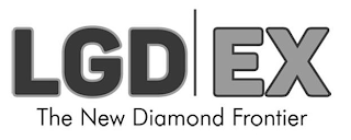 LGD|EX THE NEW DIAMOND FRONTIER logo