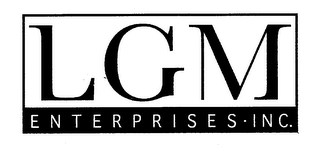 LGM ENTERPRISES INC. logo