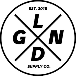 LGND SUPPLY CO. EST. 2018 logo